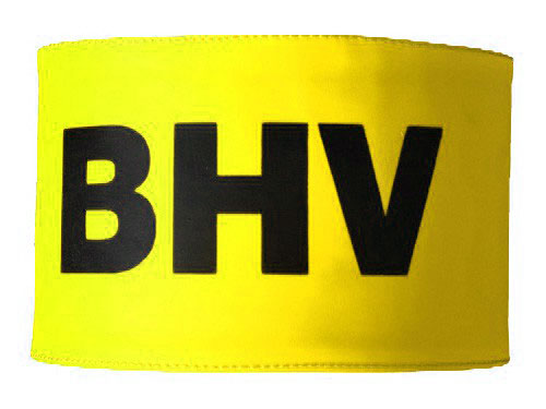 BHV armband geel