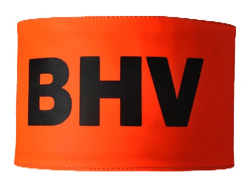 BHV armband oranje