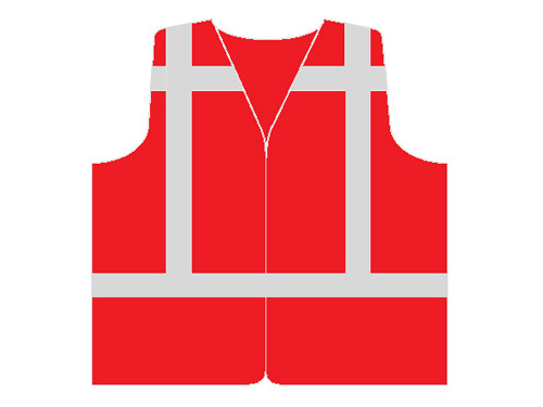 BHV vest rood